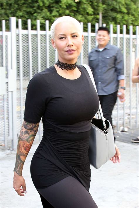 is amber rose black